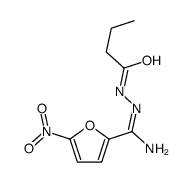 N'-(IMINO(5-NITROFURAN-2-YL)METHYL)BUTYROHYDRAZIDE结构式