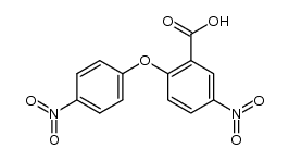 5-nitro-2-(4-nitro-phenoxy)-benzoic acid Structure
