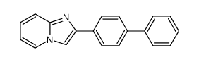 2-biphenyl-4-yl-imidazo[1,2-a]pyridine结构式