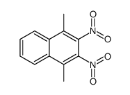1,4-dimethyl-2,3-dinitronaphthalene结构式