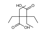 2,2,3,3-tetraethylbutanedioic acid Structure