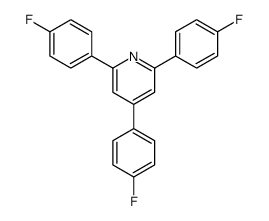 2,4,6-tris(4-fluorophenyl)pyridine结构式