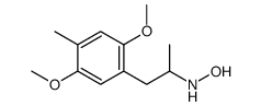 N-[1-(2,5-dimethoxy-4-methylphenyl)propan-2-yl]hydroxylamine结构式