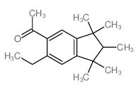 1-(6-ethyl-1,1,2,3,3-pentamethyl-2H-inden-5-yl)ethanone结构式