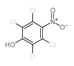 4-NITRO-2,3,5,6-TETRACHLOROPHENOL结构式