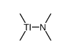 dimethyl-thallium(1+), dimethylamide Structure