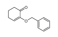 2-phenylmethoxycyclohex-2-en-1-one结构式