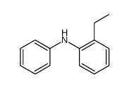 N-(2-ethylphenyl)aniline结构式