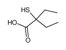 2-ETHYL-2-MERCAPTOBUTANOIC ACID结构式