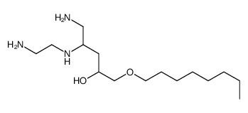 N-(2-aminoethyl)ethylenediamine, mono[2-hydroxy-3-(octyloxy)propyl] derivative picture