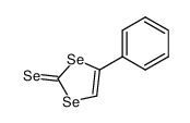 4-phenyl-1,3-diselenole-2-selenone Structure