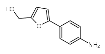 [5-(4-amino-phenyl)-furan-2-yl]-methanol structure