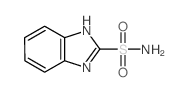1H-苯并咪唑-2-磺酰胺结构式