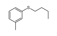 3-Methylphenylbutyl sulfide Structure