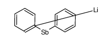 lithium diphenylantimonide Structure