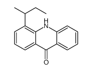 4-butan-2-yl-10H-acridin-9-one结构式