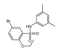 5-bromo-N-(3,5-dimethylphenyl)-2-ethoxybenzenesulfonamide结构式