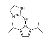 2-(2,5-Di-isopropyl-pyrrol-1-yl)amino-4,5-dihydro-1H-imidazole Structure