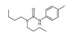 1,1-dibutyl-3-(4-methylphenyl)urea Structure