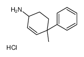 4-methyl-4-phenylcyclohex-2-en-1-amine,hydrochloride Structure
