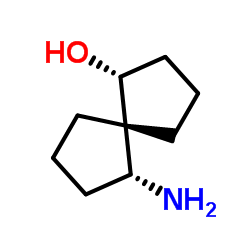 Spiro[4.4]nonan-1-ol, 6-amino-, (1R,5R,6R)-rel- (9CI) Structure