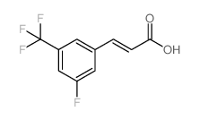 3-FLUORO-5-(TRIFLUOROMETHYL)CINNAMIC ACID picture