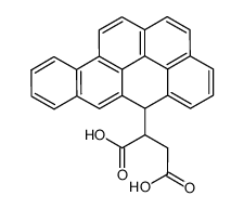 (6H-naphtho[2,1,8,7-defg]naphthacen-6-yl)-succinic acid结构式