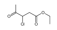 ethyl 3-chloro-4-oxopentanoate Structure
