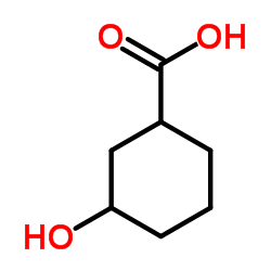 3-Hydroxycyclohexanecarboxylic acid structure