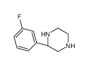Piperazine, 2-(3-fluorophenyl)-, (2S)- (9CI) picture