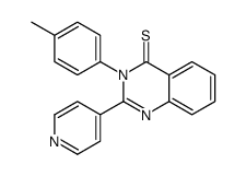 3-(4-methylphenyl)-2-pyridin-4-ylquinazoline-4-thione Structure