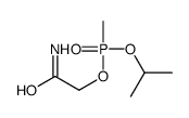 2-[methyl(propan-2-yloxy)phosphoryl]oxyacetamide结构式