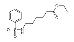 ethyl 6-(benzenesulfonamido)hexanoate Structure