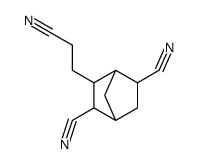 3-(2-cyanoethyl)bicyclo[2.2.1]heptane-2,5-dicarbonitrile Structure