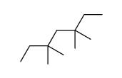 3,3,5,5-tetramethylheptane Structure