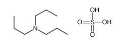 N,N-dipropylpropan-1-amine,sulfuric acid Structure