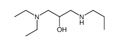 1-(diethylamino)-3-(propylamino)propan-2-ol Structure