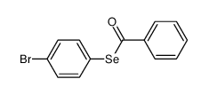Se-4-bromophenyl benzoselenoate Structure