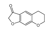 6,7-dihydro-5H-furo[3,2-g]chromen-3-one结构式