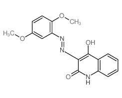 (3Z)-3-[(2,5-dimethoxyphenyl)hydrazinylidene]-1H-quinoline-2,4-dione picture
