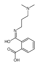 2-[3-(dimethylamino)propylcarbamoyl]benzoic acid Structure