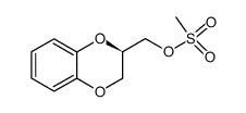 (R)-2-((mesyloxy)methyl)-1,4-benzodioxane Structure