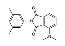 4-(dimethylamino)-2-(3,5-dimethylphenyl)isoindole-1,3-dione Structure