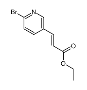 ethyl (E)-3-(6-bromo-3-pyridinyl)-2-propenoate Structure