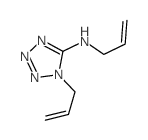 1H-Tetrazol-5-amine, N, 1-di-2-propenyl- structure