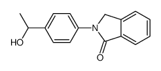 2-[4-(1-hydroxyethyl)phenyl]-3H-isoindol-1-one Structure