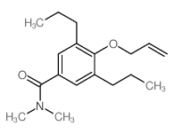 4-Allyloxy-N,N-dimethyl-3,5-dipropylbenzamide picture