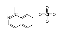 1-methylcinnolin-1-ium,perchlorate Structure