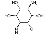 (1R)-3β-Amino-5α-methoxy-6β-methylaminocyclohexane-1β,2α,4α-triol picture