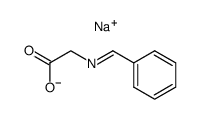 sodium N-benzylideneglycinate结构式